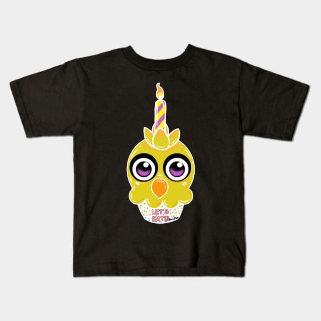 Chica Cupcake Kids T-Shirt by Bat13SJx